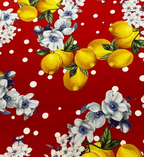 ITALIAN PRINTED SILK