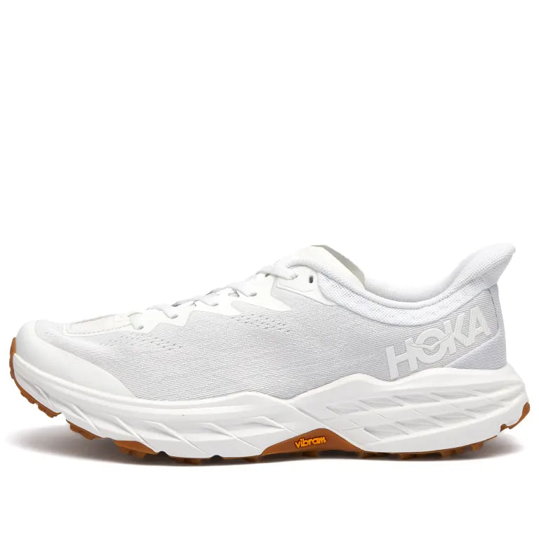 HOKA ONE ONE SPEEDGOAT 5 - WHITE / GUM