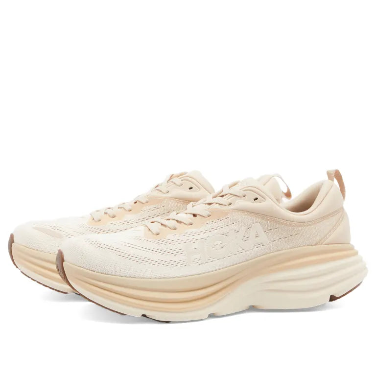 HOKA ONE ONE M BONDI 8 - SAND / CREAM