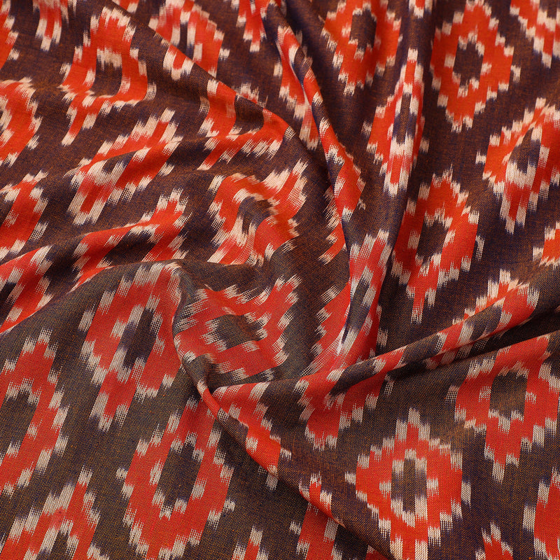 Ikat - Red / Brown