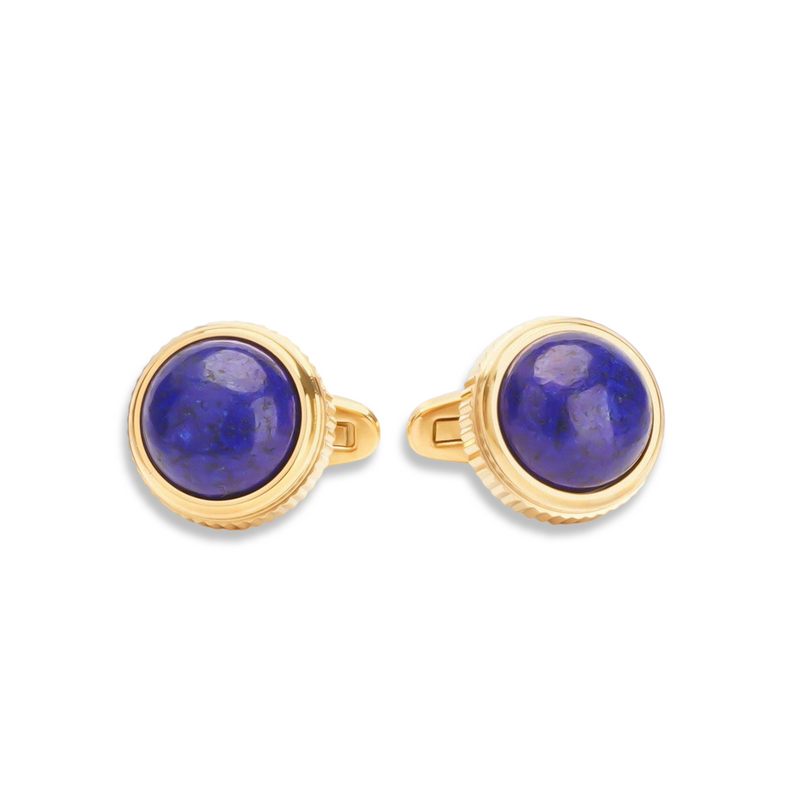 Lapis Lazuli 18k Gold Cufflinks