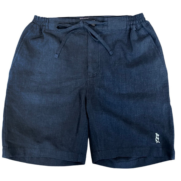 Japanese Linen Shorts - Navy