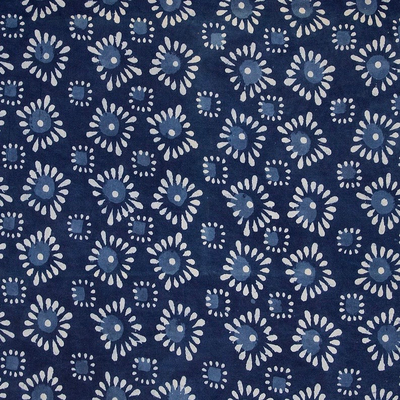 Block Print - INDIGO