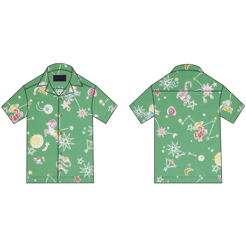 Surrealist Sky Tana Lawn™ Cotton - Green