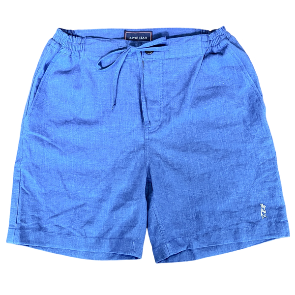 Japanese Linen Shorts - Blue