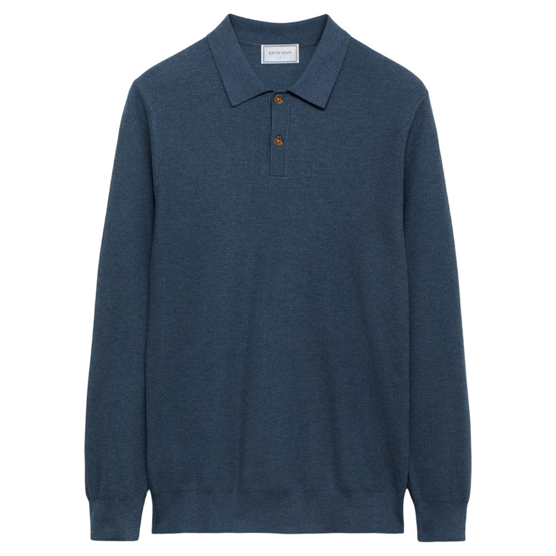 "ANDREW" LONG SLEEVE POLO SHIRT