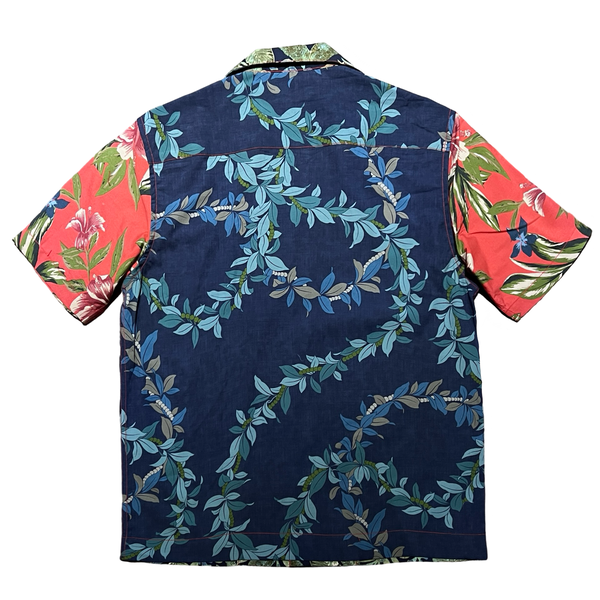 Printed Cotton Hawaiian Shirt