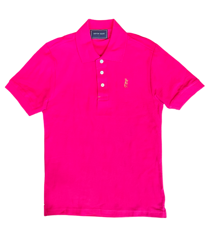 The Classic Kevin Seah Polo Shirt - Fuchsia Pink