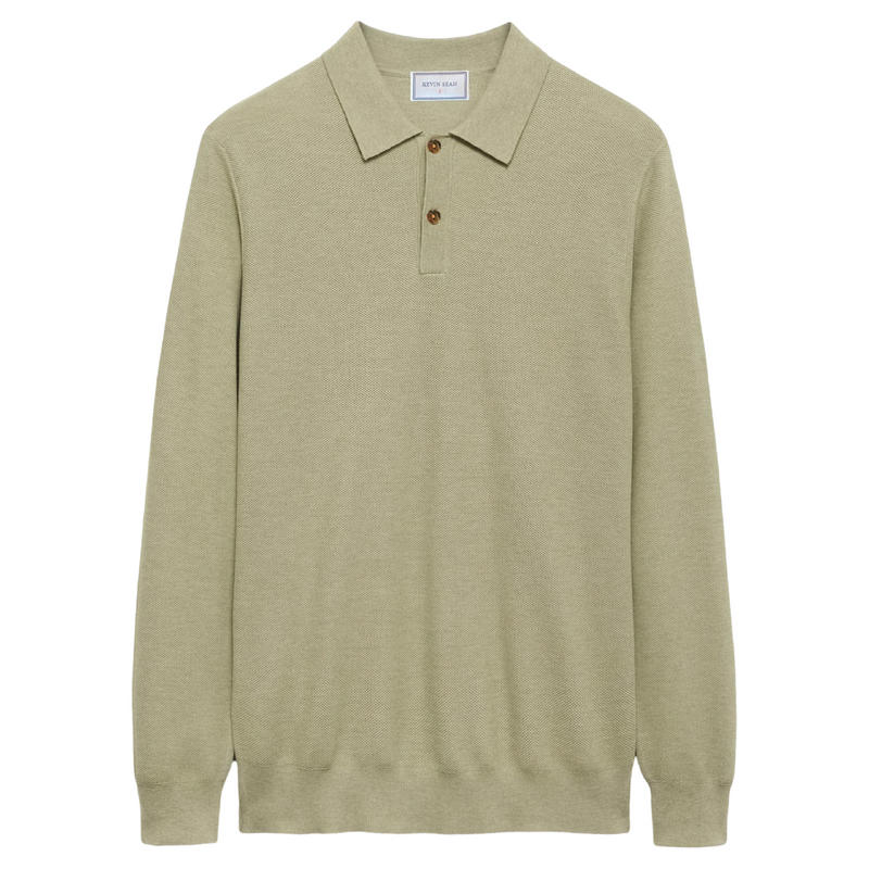 "ANDREW" LONG SLEEVE POLO SHIRT