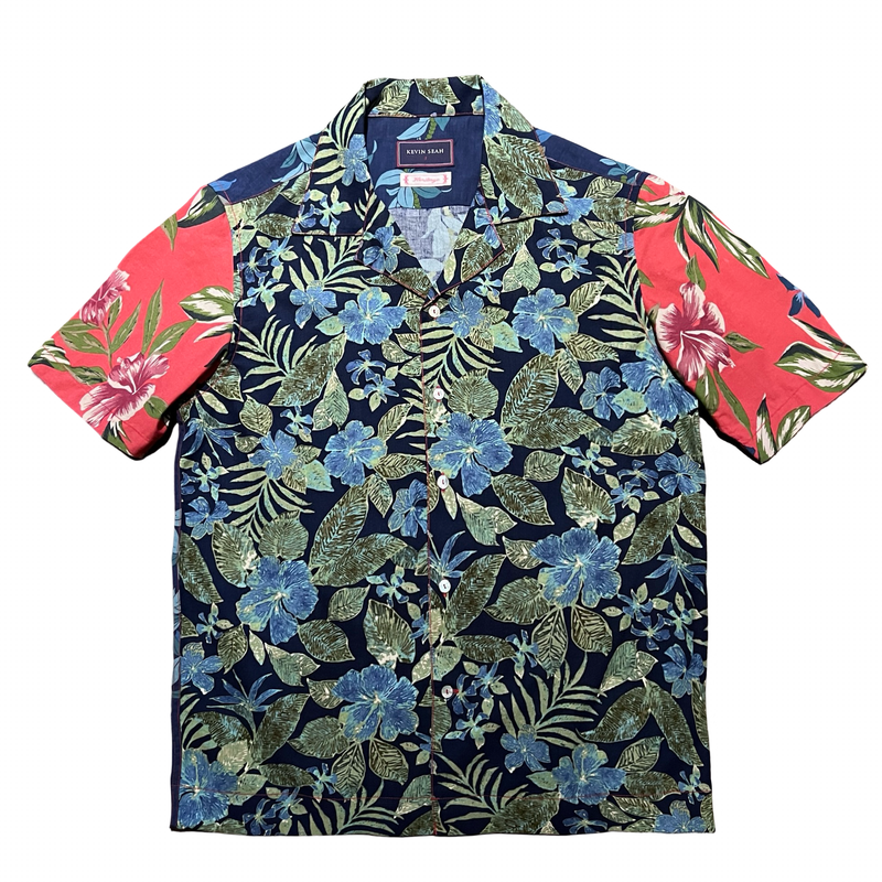 Printed Cotton Hawaiian Shirt