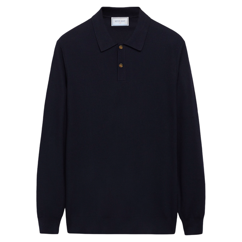 "ANDREW" LONG SLEEVE POLO SHIRT