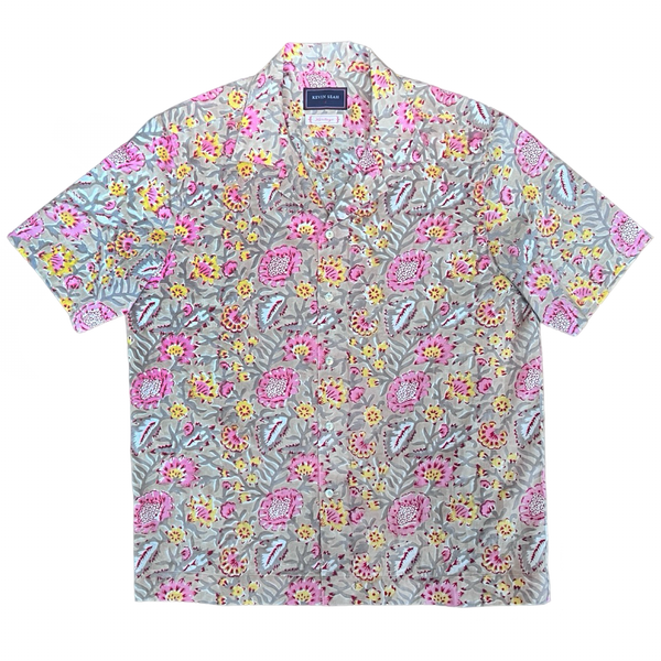 Block Print Short Sleeve Shirt