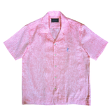 CAMP COLLAR LINEN SHORT SLEEVED SHIRT