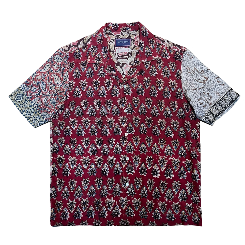 Block Print Short Sleeve Shirt